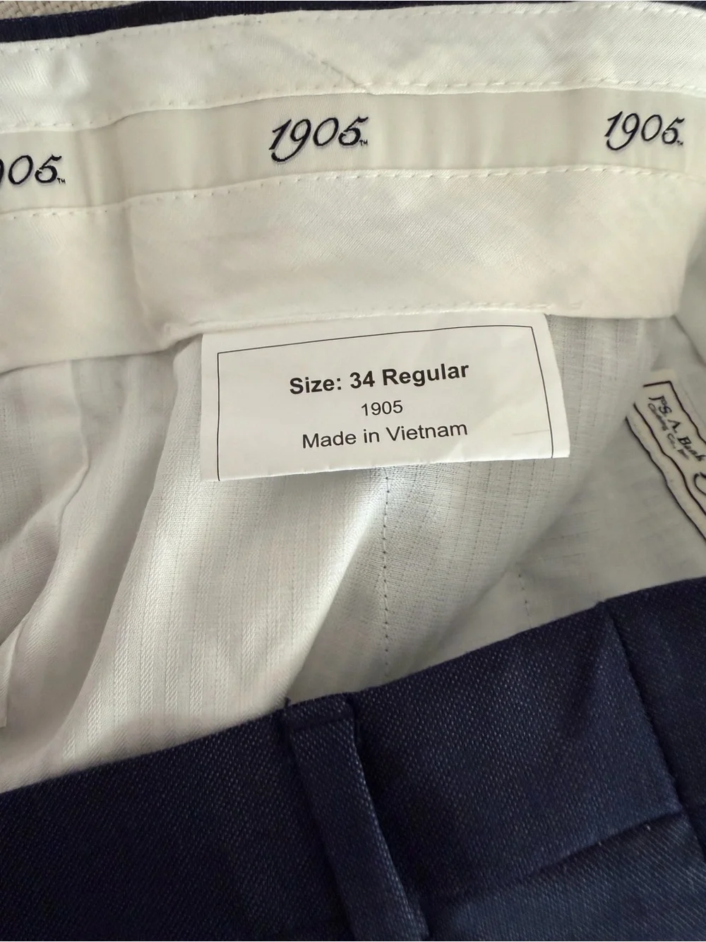 Jos. A. Bank Slim Fit Navy Men's Dress Suit